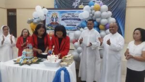Misa Syukur HUT Legio Maria Sedunia dan Senatus Maria Diangkat ke Surga Kupang Digelar di Paroki St. Yoseph Naikoten